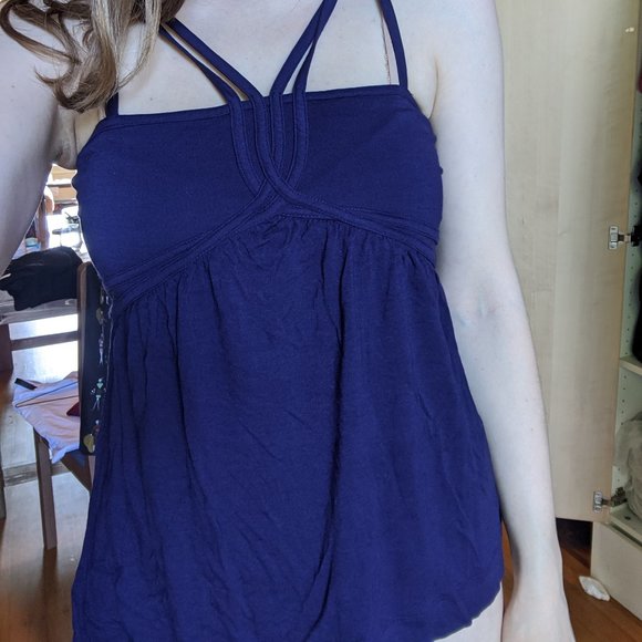 Blue summer top - Picture 2 of 4